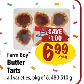 Farm Boy Farm boy butter tarts offer