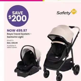 Babies 'R' Us Safety 1st raya travel system - santorini light offer