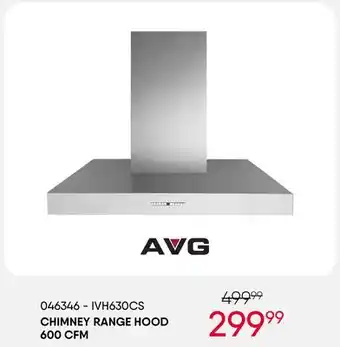 Meubles RD Chimney range hood 600 cfm offer