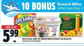 Metro Nestlé real dairy ice cream offer