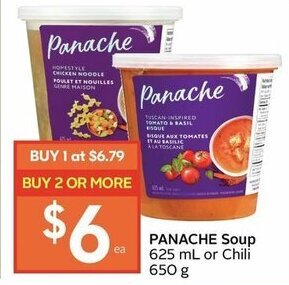 IGA Panache soup offer