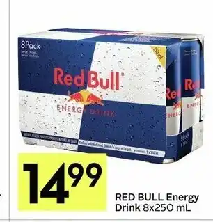 IGA Red bull energy drink offer