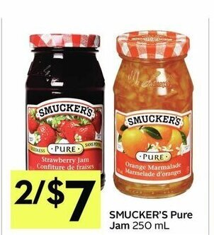 IGA Smucker's pure jam offer