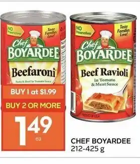 IGA Chef boyardee offer