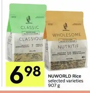 IGA Nuworld rice offer