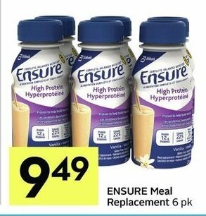 IGA Ensure meal replacement offer