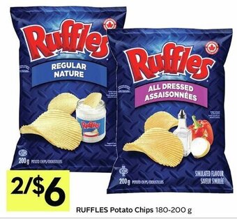 IGA Ruffles potato chips offer