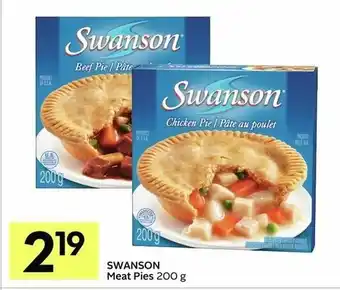 IGA Swanson meat pies offer