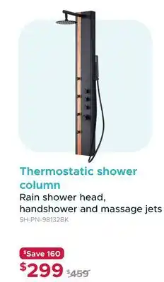 Bath Depot Thermostatic shower column offer