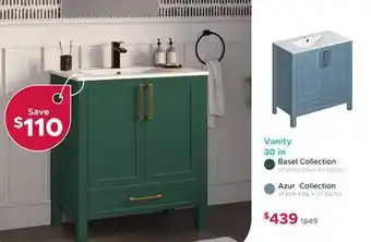 Bath Depot Vanity 30 in offer