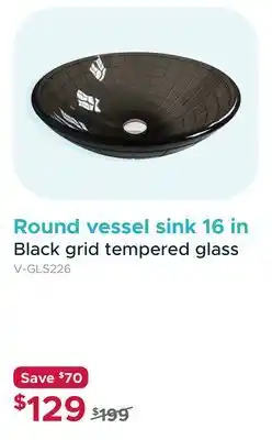 Bath Depot Round vessel sink 16 in offer
