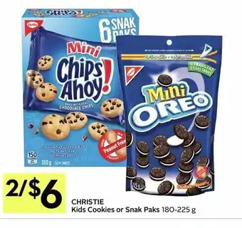 IGA Christie kids cookies or snak paks offer