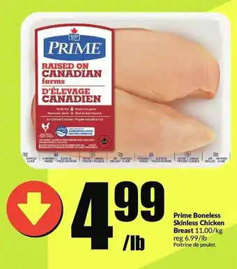 FreshCo Prime boneless skinless chicken breast offer