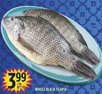 Marché Adonis Whole black tilapia offer