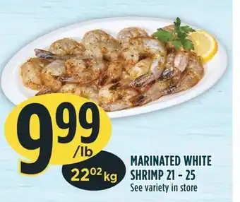 Marché Adonis Marinated white shrimp 21 - 25 offer