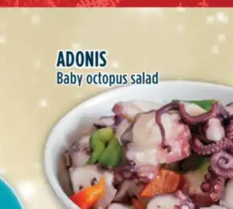 Marché Adonis Adonis baby octopus salad offer