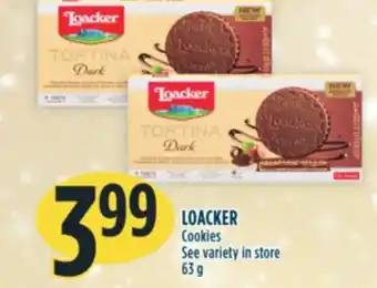 Marché Adonis Loacker cookies offer