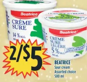 Marché Adonis Beatrice sour cream offer