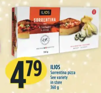 Marché Adonis Ilios sorrentina pizza offer