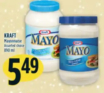 Marché Adonis Kraft mayonnaise offer