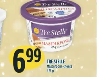 Marché Adonis Tre stelle mascarpone cheese offer