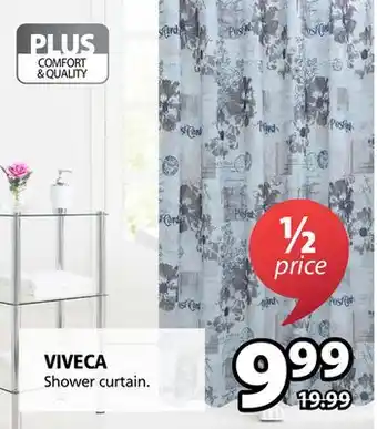 JYSK Viveca shower curtain offer