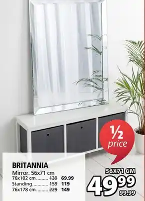 JYSK Britannia mirror offer
