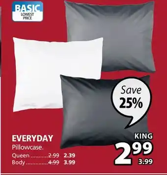 JYSK Everyday pillowcase offer
