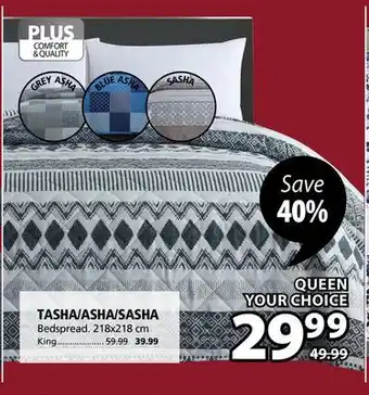 JYSK Tasha/asha/sasha bedspread offer