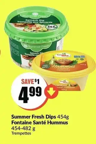 FreshCo Summer fresh dips offer