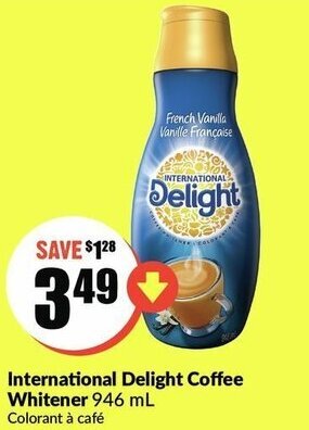 FreshCo International delight coffee whitener offer