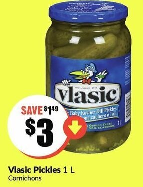 FreshCo Vlasic pickles offer