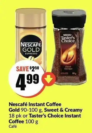 FreshCo Nescafé instant coffee gold offer