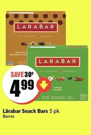 FreshCo LÄRABAR snack bars offer