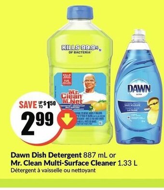 FreshCo Dawn dish detergent offer