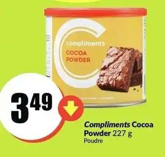 FreshCo Compliments cocoa powder offer