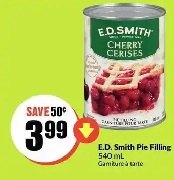 FreshCo E.D. smith pie filling offer