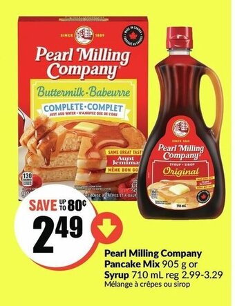 FreshCo Pearl milling company pancake mix offer
