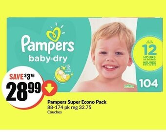 FreshCo Pampers super econo pack offer