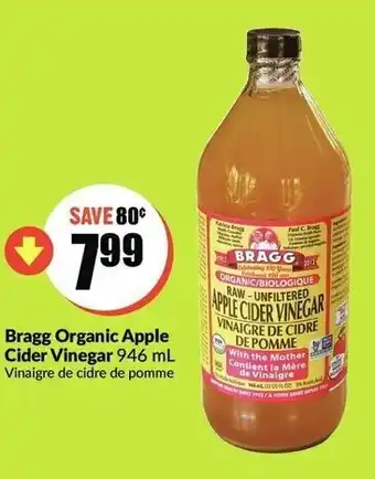 FreshCo Bragg organic apple cider vinegar offer