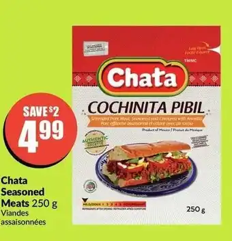 FreshCo Chata seasoned meats offer