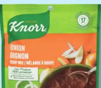 IGA Knorr soup mix offer