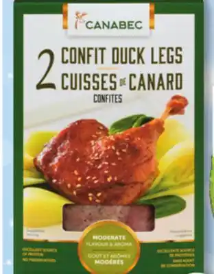 IGA Canabec confit duck legs offer