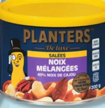 IGA Planters peanuts, nut mix, almonds or cashews offer