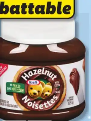 IGA Kraft hazelnut spread offer