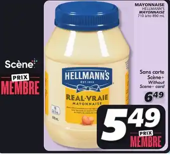 IGA Hellmann's mayonnaise offer