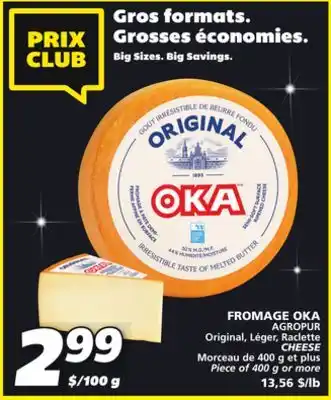 IGA Oka cheese offer