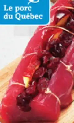 IGA Seasoned pork tenderloin offer