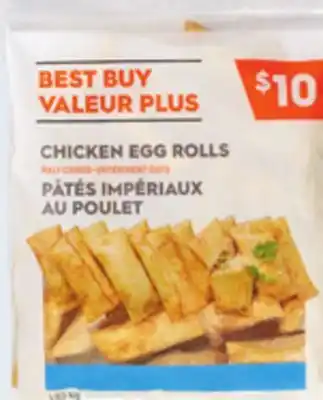 IGA Valeur plus frozen egg rolls offer