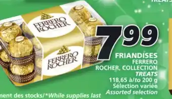 IGA Ferrero rocher, collection treats offer